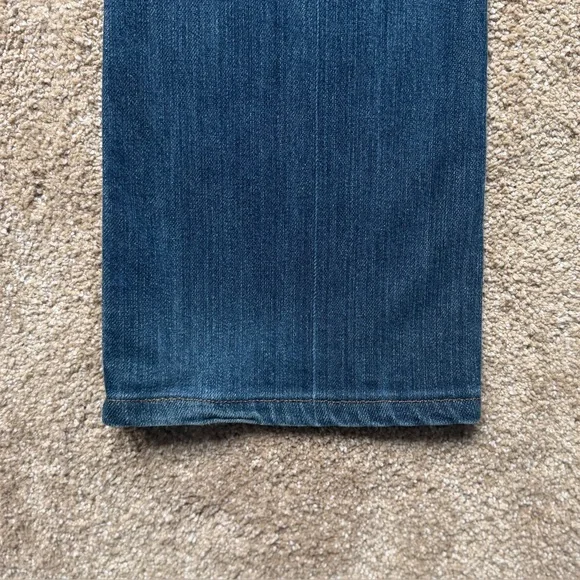 Vintage Y2K 7 For All Mankind Original 080 Low Rise Flare Jeans Med Wash Size 29 - Picture 8 of 12